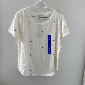 Vintage America Women's Embroidered Tee NWT